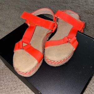 Women's Orange Sandals